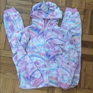 The Children's Place Rainbow Unicorn Onesie